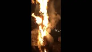Winter Solstice '19 Tower Burn by Nick