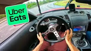 UBER EATS IN DRIFT CAR *POV*