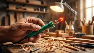 como fazer caneta para Pirógrafo simples e fácil