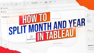 How to Split Month and Year in Tableau Using Custom Date Calculations