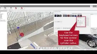 SCAN2FX TUTORIAL: Extract primitives from point clouds - cylinders (railings/poles/pipes/etc.)
