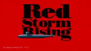 Red Storm Rising - Tom Clancy's Book As Submarine Warfare Simulation - Amiga Gameplay 50 FPS