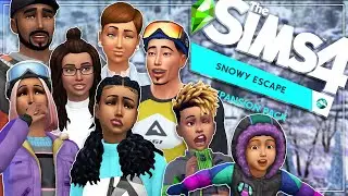 Family Vacation to Mt. Komorebi | The Sims 4: Snowy Escape Early Access Gameplay