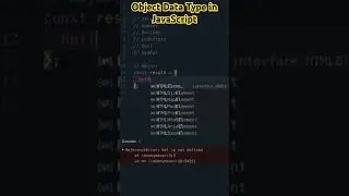 Understand Object Data Type in JavaScript 