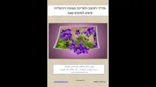 (מדריך לתמונות דיגיטליות ) 2016 - DIGITAL PHOTOS DESIGN DIY