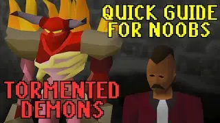 OSRS - Easy money making monster for mid-game players! TORMENTED DEMON GUIDE.