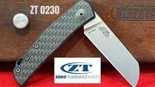Zero Tolerance ZT0230 Slipjoint Pocket Knife Review