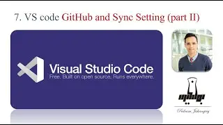 VS code: 7-Github and sync setting (part 2)