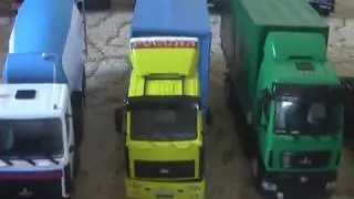 Коллекция МАЗов от производителей НАП, Autotime, Автоистория, AVD Models, DeAgostini обзор 