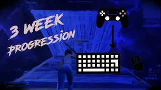 My 3 week progression to keyboard and mouse (PlayStation Controller to KBM)