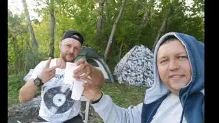 На природе