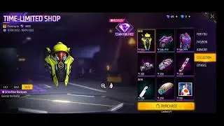 FREEFIRE➤টাইম লিমিটেড ডাইমন্ড দিয়ে যা যা ক্রয় করা হয়েছে ~ ফ্রি ফায়ার😯 | TIME Limited DIAMOND