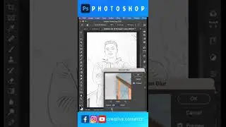 Convert image into sketch using Photoshop 