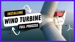 Installing World's Biggest Wind Turbine -  Massive Project || Time Lapse || Shocking Project Ever!🤯