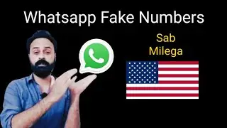 Fake Whatsapp kaise banaye | Get US number for Whatsapp | how to create Whatsapp with usa number