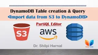 DynomoDB Table Creation and Query | Import data from S3 to DynomoDB | PartiQL editor