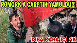 RÖMORKA ÇARPTIK!!!TELEVİZYON GELDİ~BABAMLA KIRDA ÇAY MAOLASI