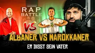 ER DISST SEIN VATER ESKALATION BEIM RAP BATTLE😱 | ALBANER VS MAROKKANER| SINAN-G STREAM HIGHLIGHTS