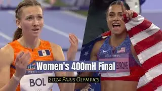 McLaughlin - Levrone v Bol, Women's 400mH Final, 2024 Paris Olympics #femkebol #sydneymclaughlin