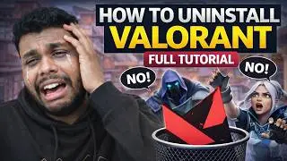 HOW TO UNINSTALL VALORANT (2026) 🗑️ Remove Riot Vanguard Completely | Full Tutorial 😢