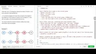 Reverse Nodes in K Group - Leetcode 25 - Linked List - Python