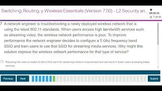 Modules 10 - 13 L2 Security and WLANs Exam Answers