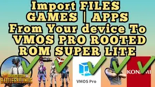 HOW To Import Files | GAMES | APPS From Original Device To Virtual Machine | PubG | VMOS PRO LITE