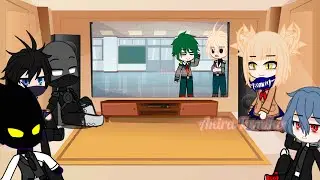 mha react to 