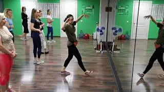 Пробный Урок / Женский Стиль / Александра Марченко / Kizomba Urbankiz / onlinekizomba.com