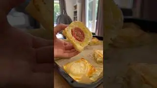 Tomate Mozzarella Blätterteigteilchen 😍 