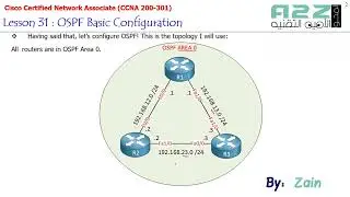 OSPE Basic Configuration - 31