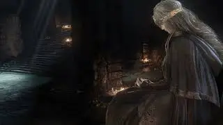 The Firekeeper reassures you that it's okay to cry and show vulnerability.