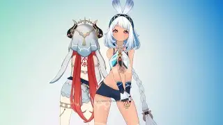 [MMD/Genshin Impact] Mualani X Nilou - BrooklynBloodPop!