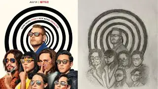 Drawing The Umbrella Academy Season 2 Poster Timelapse!
