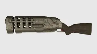 Doom 2016 Style Low-Poly Weapons Pack - Plasma Gun/RPG