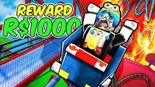 Survive 10 INSANE RollerCoasters, Win $1,000 Robux 