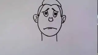 Cartoon head orbit | Self portrait