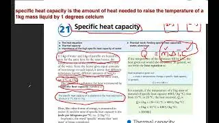 Specific Heat Capacity