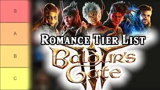 Baldur's Gate 3 Romance Tier List