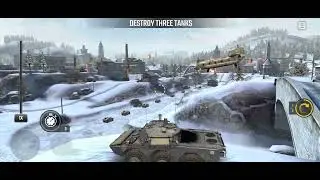 War Sniper Z6 Mission 10 On The Ice Destroy Three Tanks