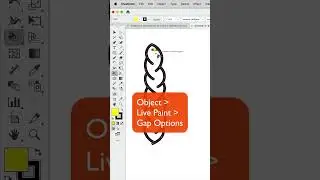 How To Draw Braids Easily And Paint Them #tutorial #adobeillustrator #livepaint