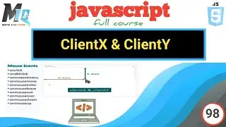 ClientX & ClientY properties in javascript // Urdu Hindi