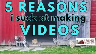 I struggle to make homesteading videos. Here's why...