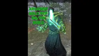 Arcanist Meta Solo BG/OW build | ESO Necrom u40