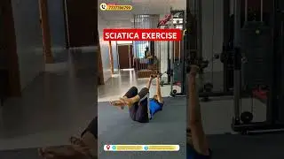 Sciatica pain relief exercise | Dr Sunil Tank #backcare #backache #sciatica #shorts