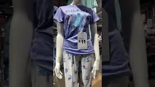 Primark womens pyjamas! Link in bio to watch the full video #primark #londonprimark #primarkhaul