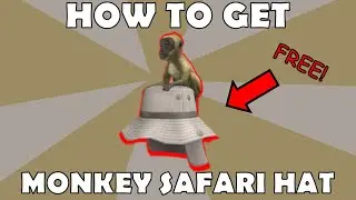 [FREE] How To Get Monkey Safari Hat on PC! | Roblox