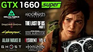 GTX 1660 SUPER | Test in 12 Games (August 2024)