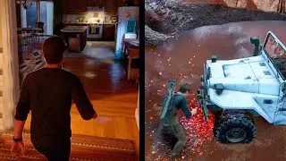 САМЫЕ РЕАЛИСТИЧНЫЕ МИССИИ В ИГРАХ (Uncharted 4, CoD MW 2019, Ведьмак 3)