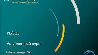 PL\SQL. Углубленный курс